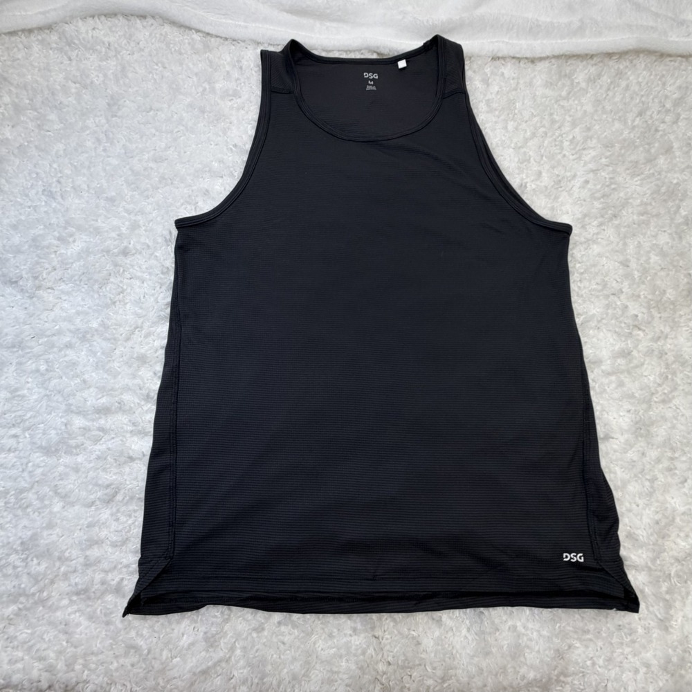 DSG Women's Dark Gray Sleeveless Core Tank Top, Size Medium